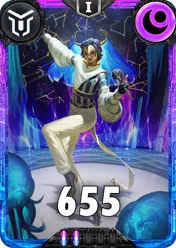 Carte saison 2 Mantris Spéciale Rare SeeLung Alternative rang 5 Grade C animation de niveau 1 element Ténèbre cross the ages