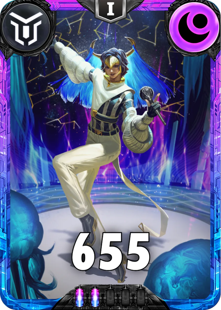 Carte saison 2 Mantris Spéciale Rare SeeLung Alternative rang 5 Grade C animation de niveau 1 element Ténèbre cross the ages