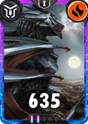 Carte saison 2 Mantris Spéciale Rare Voranth Alternative rang 5 Grade C animation de niveau 1 element Feu cross the ages