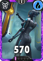 Carte saison 2 mantris ultra rare Archivist standard rang 1 animation de niveau 1 element Eau cross the ages