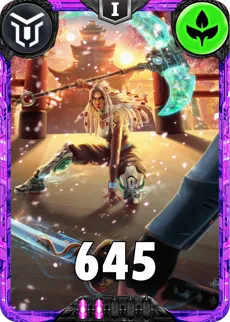 Carte saison 2 mantris ultra rare Eli'jah alternative rang 5 grade C animation de niveau 1 element Vie cross the ages