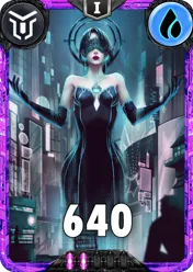 Carte saison 2 mantris ultra rare Lyah alternative rang 5 grade C animation de niveau 1 element Eau cross the ages
