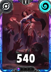 Carte saison 3 Rift Spéciale Rare Auntie Shu standard rang 1 animation de niveau 1 element Air cross the ages