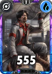 Carte saison 3 Rift Spéciale Rare Jordi Chin standard rang 1 animation de niveau 1 element Eau cross the ages