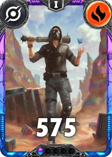Carte saison 3 Rift Spéciale Rare Wrench standard rang 1 animation de niveau 1 element Feu cross the ages