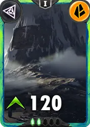 Carte Terrain saison 1 arkhante peu commune Acongua alternative rang 5 grade C animation de niveau 1 element Terre