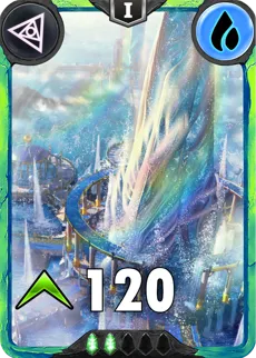 Carte Terrain saison 1 arkhante peu commune Alvilid alternative rang 5 grade C animation de niveau 1 element Eau