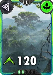 Carte Terrain saison 1 arkhante peu commune Orcunion alternative rang 5 grade C animation de niveau 1 element Vie