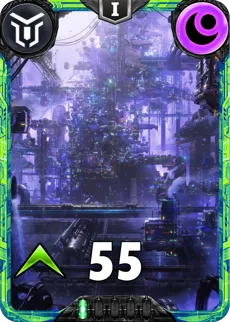Carte Terrain saison 2 mantris peu commune Off-Citizenship Zone standard rang 1 animation de niveau 1 element Ténèbre cta