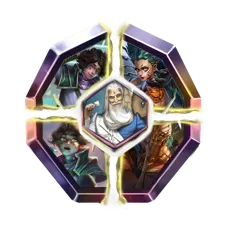 Fragment de carte exclusive Anniversaire 1 an Kunesh, Gamar ou Kunesh et Gamar de saison 2 Mantris cross the ages