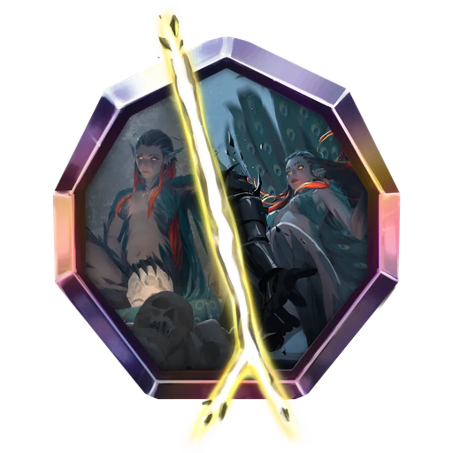 Fragment de carte exclusive Harpy de saison 1 Arkhante cross the ages
