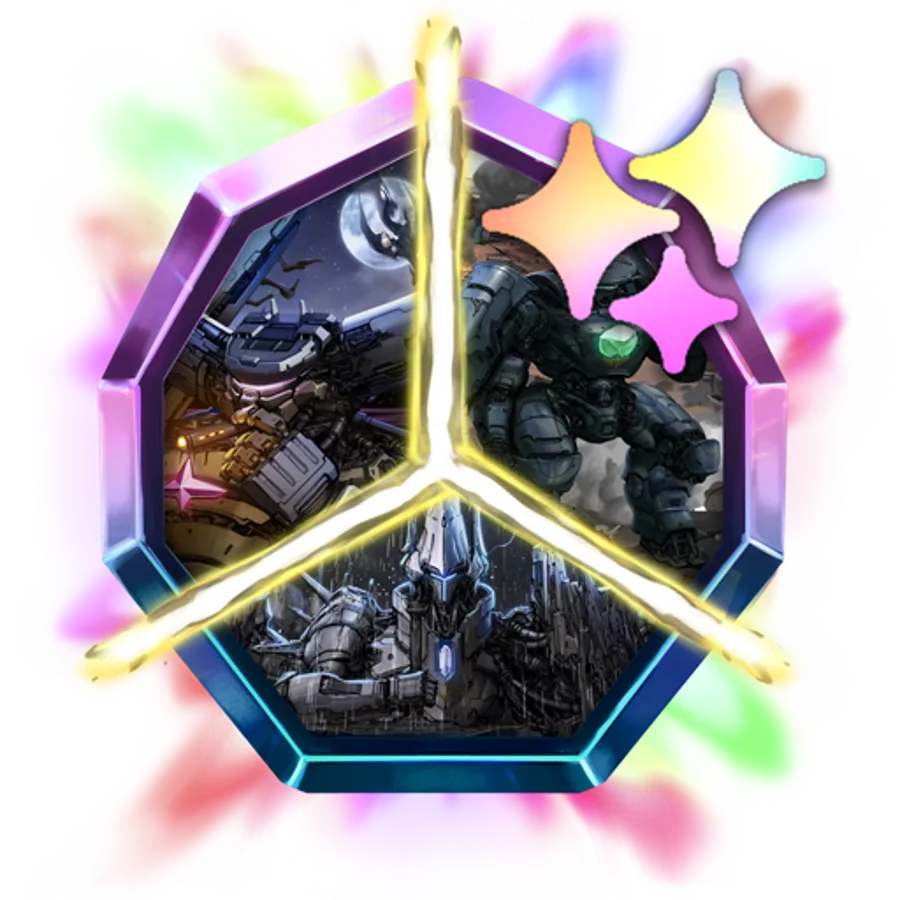 Frament de carte foil spécial rare lancer, Tanker ou Knight de saison 2 Mantris cross the ages