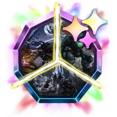 Frament de carte foil spécial rare lancer, Tanker ou Knight de saison 2 Mantris cross the ages